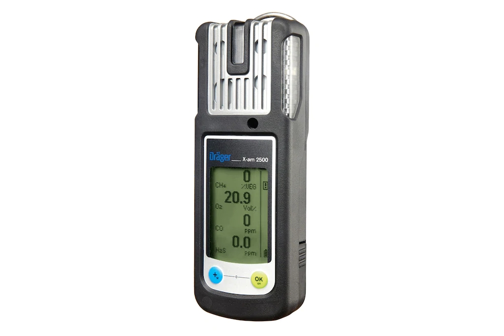 <b>Dräger X-am® 2500  1 至 4 种气体检测仪</b>