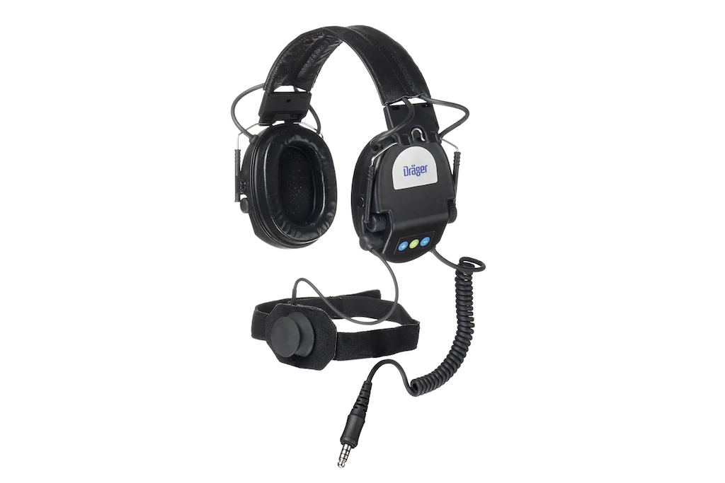 <b>Dräger ANP-COM主动听力保护的集成式通迅装置</b>