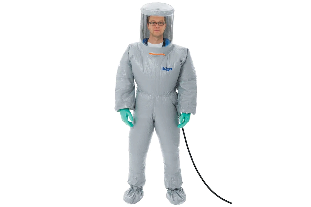 <b>Dräger SPC 3700是一款一次性恒流送风防护服</b>